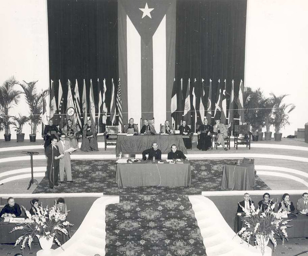 Catholic Inter-American Educational Congress, Havana, Cuba - first plenary session